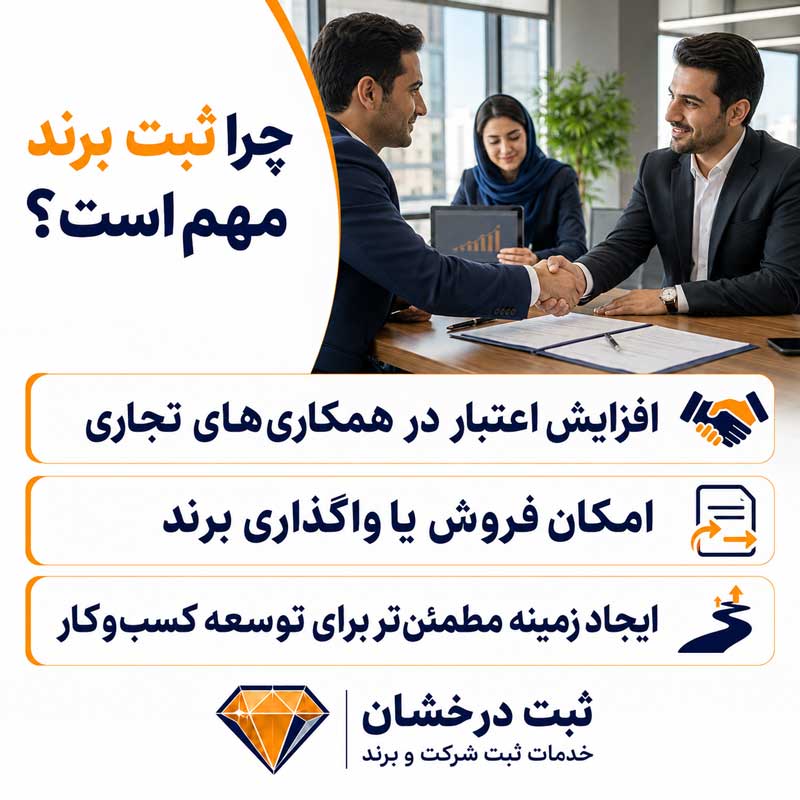 چرا ثبت برند مهم است؟