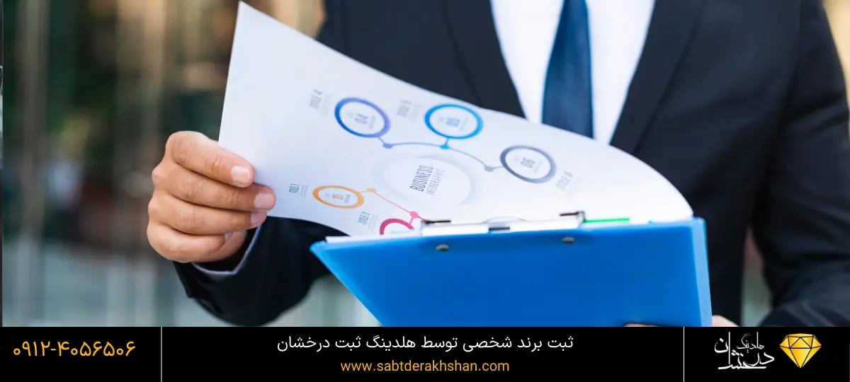 ثبت برند شخصی با هزینه کم توسط هلدینگ درخشان