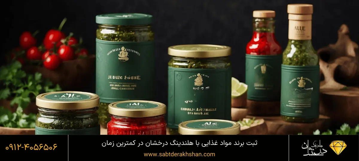 ثبت برند مواد غذایی - مربا